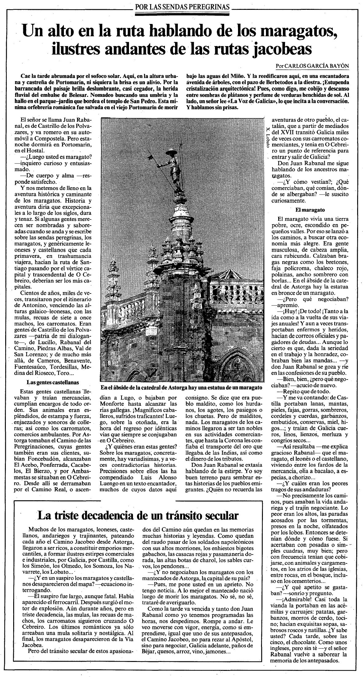 La Voz de Galicia, 24/09/1991