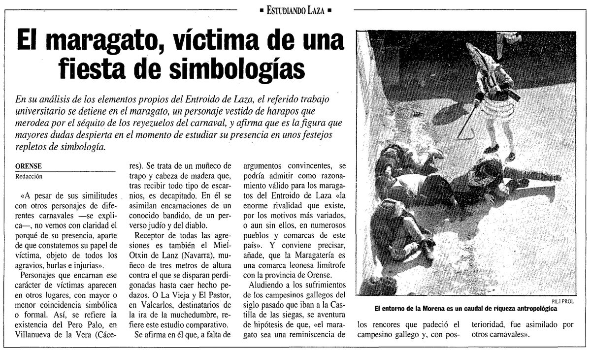 La Voz de Galicia, 20/02/1993