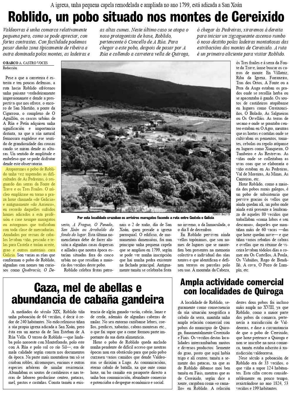 La Voz de Galicia, 11/05/1997