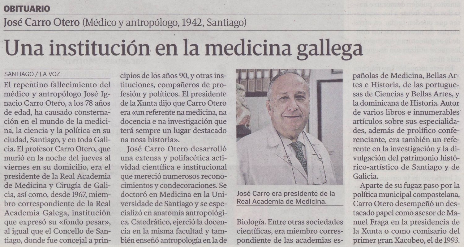 Una institución en la medicina gallega
